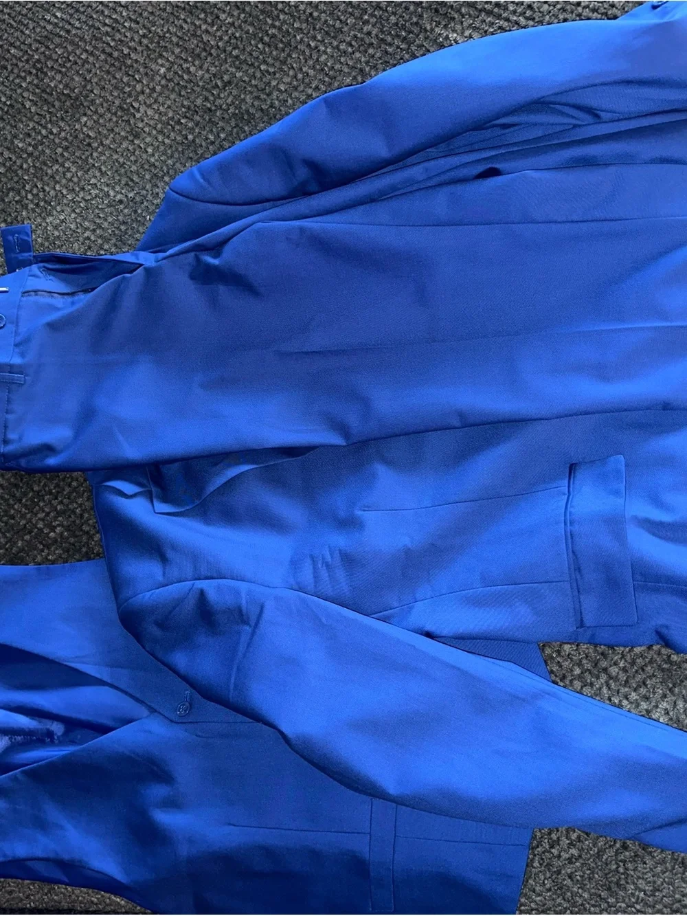 Men's Royal Blue Dress Pants